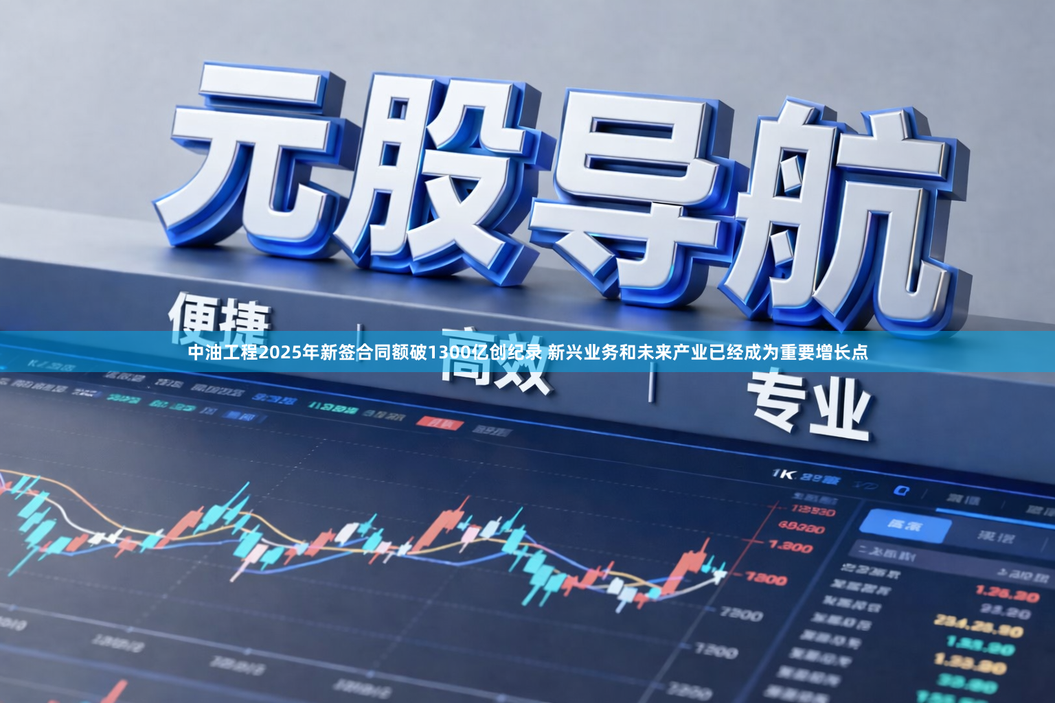 中油工程2025年新签合同额破1300亿创纪录 新兴业务和未来产业已经成为重要增长点