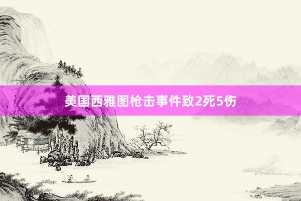 美国西雅图枪击事件致2死5伤
