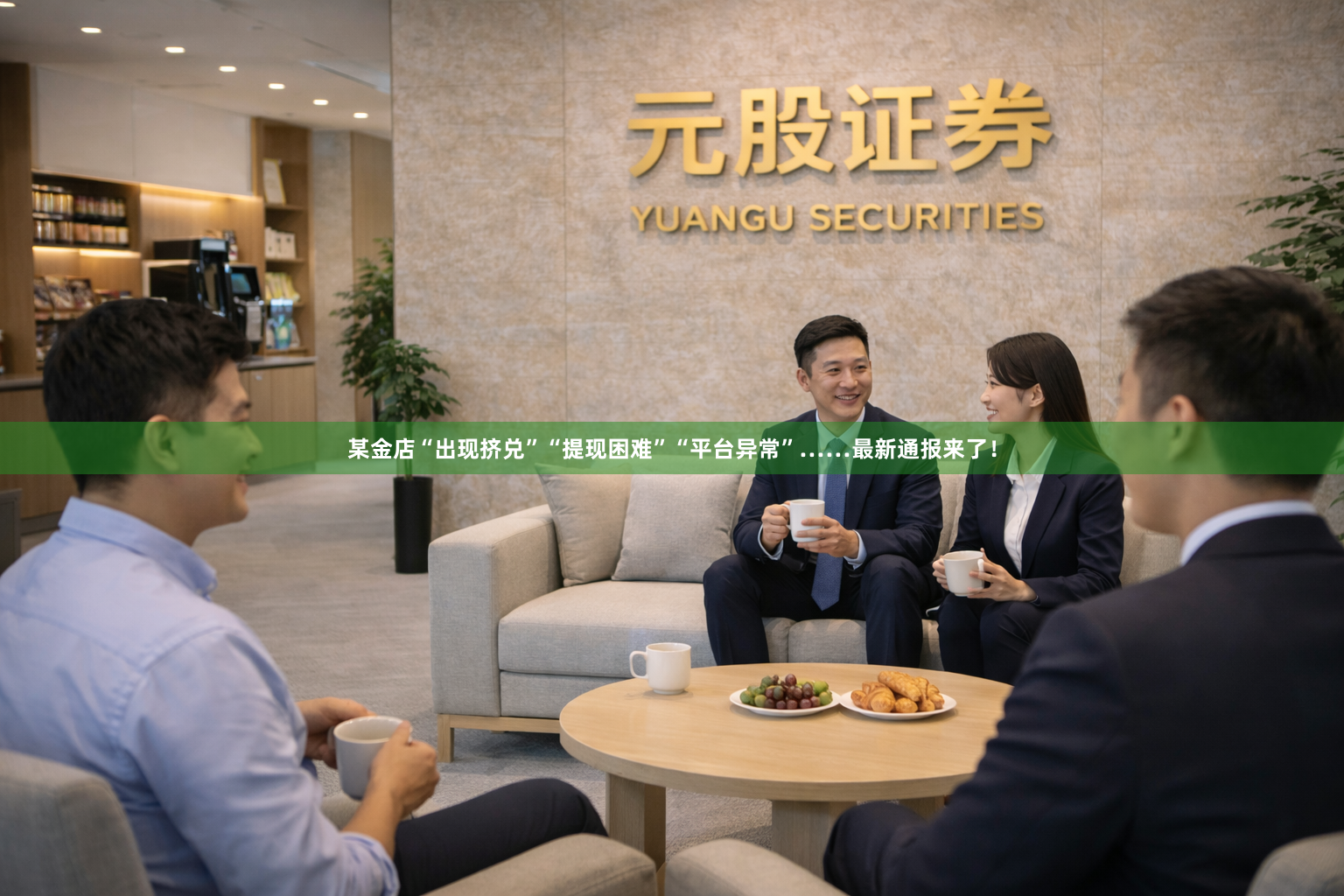 某金店“出现挤兑”“提现困难”“平台异常”……最新通报来了！